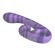 Pretty Love - Vibratore a Doppia Estiva Con Manico 19 CM Ø 3,5 CM Viola