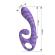 Pretty Love - Vibratore a Doppia Estiva Con Manico 19 CM Ø 3,5 CM Viola