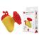 Pretty Love - Stimolatore Clitorideo Ricaricabile Little Bee, 7 ModalitÀ, ROSSO/GIALLO