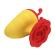 Pretty Love - Stimolatore Clitorideo Ricaricabile Little Bee, 7 ModalitÀ, ROSSO/GIALLO