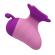 Pretty Love - Stimolatore Clitorideo Ricaricabile Little Bee, 7 ModalitÀ, Viola-Rosa