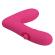 Pretty Love - Vibratore Ricaricabile In Silicone Duden Con 12 ModalitÀ Di Vibrazione E 3 ModalitÀ Di Oscillazione, Rosa