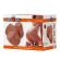 Crazy Bull - Realistischer Weiblicher Torso-Masturbator Mit Doppeleintritt, Vibrations- Und Saugfunktion, Naturfarbe