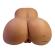 Crazy Bull - Realistischer Weiblicher Torso-Masturbator Mit Doppeleintritt, Vibrations- Und Saugfunktion, Naturfarbe
