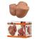 Crazy Bull - Realistischer Weiblicher Torso-Masturbator Mit Doppeleintritt, Vibrations- Und Saugfunktion, Naturfarbe