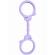 Diablo Picante - Silicone Handcuffs Mauve