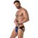 Locker Gear - Szeroki Pas Jockstrap Niebieski S