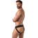 Locker Gear - Breiter Tailband-Jockstrap Schwarz S