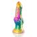 Epic - Godemichet Iris Avec Testicules Arc-En-Ciel De Plaisir