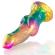 Epic - Godemichet Iris Avec Testicules Arc-En-Ciel De Plaisir