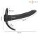 Intense- Lucas Anal Dildo With Cock and Testicle Ring Silicone