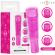Intense - Kurt Mini Massager With 4 Interchangeable Heads Pink