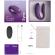 We-Vibe - Sync 2 Adjustable Couples Vibrator Purple