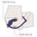 Rocks-Off - Nova Zenturian Vibrating Prostate Plug With Rings 16 Modes Dark Blue