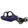 Rocks-Off - Nova Zenturian Vibrating Prostate Plug With Rings 16 Modes Dark Blue