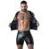 Locker Gear - Punch Hole Leatherette Gilet Blu S