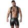 Locker Gear - Punch Hole Leatherette Gilet Kaki S