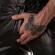 Locker Gear - Punch Hole Leatherette Salopette Corta Nero S