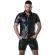 Locker Gear - Punch Hole Leatherette Hemd Weiss S