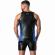 Locker Gear - Punch Hole Leatherette Tanktop Blau S