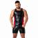 Locker Gear - Punch Hole Leatherette Tanktop Rot S