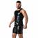 Locker Gear - Punch Hole Leatherette Canotta Nero S