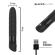 Black & Silver - Joseph Usb Rechargeable Vibrator With Led Display Black