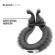 Black & Silver - Neo Rechargeable Couples Vibrating Ring Black