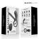 Black & Silver - Ripley Rechargeable Vibrating Ring With Remote Control Black