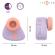Intense - Cuki Usb Rechargeable Suction Clitoral Stimulator Purple