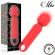 Mia - Lucy Ellen Usb Rechargeable Mini Wand Massager Red