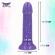 Mythology - Lyra 10 Silicone Dildo 17 CM Ã 3.6 CM Purple Speckled