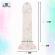 Mythology - Lyra 1 Silicone Dildo With Suction Cup 19 CM -Ã- 3.3 CM Fuchsia Confetti