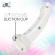 Mythology - Lyra 4 Silicone Dildo 17 CM Ã 3.6 CM Clear Flowers