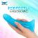 Mythology - Lyra 8 Silicone Dildo 17 CM Ã 3.6 CM Light Blue Platinum Speckled