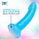 Mythology - Lyra 8 Silicone Dildo 17 CM Ã 3.6 CM Light Blue Platinum Speckled