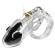Hidden Desire - Extreme Electro Cock Cage With Remote Control Clear