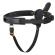 Hidden Desire - Inferno Harness With 14 CM Silicone Double Vibrating Dildo Remote Control Black
