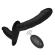 Hidden Desire - Inferno Harness With 14 CM Silicone Double Vibrating Dildo Remote Control Black