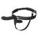 Hidden Desire - Inferno Harness With 14 CM Silicone Double Vibrating Dildo Remote Control Black