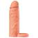 Hidden Desire - Inferno Liquid Silicone Extender Sleeve With Ring â 15 CM â Ã 4.5 CM â Skin Tone