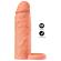 Hidden Desire - Inferno Liquid Silicone Extender Sleeve With Ring â 15 CM â Ã 4.5 CM â Skin Tone