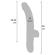 Hidden Desire - Inferno Realistic Vibrator With Thrusting and Oscillating Motion, 28 Cm, Remote Control, Skin Tone