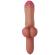 Hidden Desire - Pierced Punisher: Realistic Liquid Silicone Vibrating Dildo With 2 Motors, 26 CM Length, 5 CM Diameter, Skin-Ton