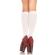 Leg Avenue nylon Mi-Bas Blanc