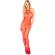 Leg Avenue Red Seamless col haut Halter Bodystocking UK 8 à 14