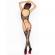 Passion - Femme BS016 Bodystocking Noir Taille Unique