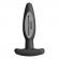 Electrastim - Silikon Schwarz Rocker Butt Plug Klein
