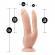Dildo a doppia penetrazione da 8 pollici Dr. Skin Dual con vento