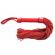 Flogger in pelle Rouge indumenti Red